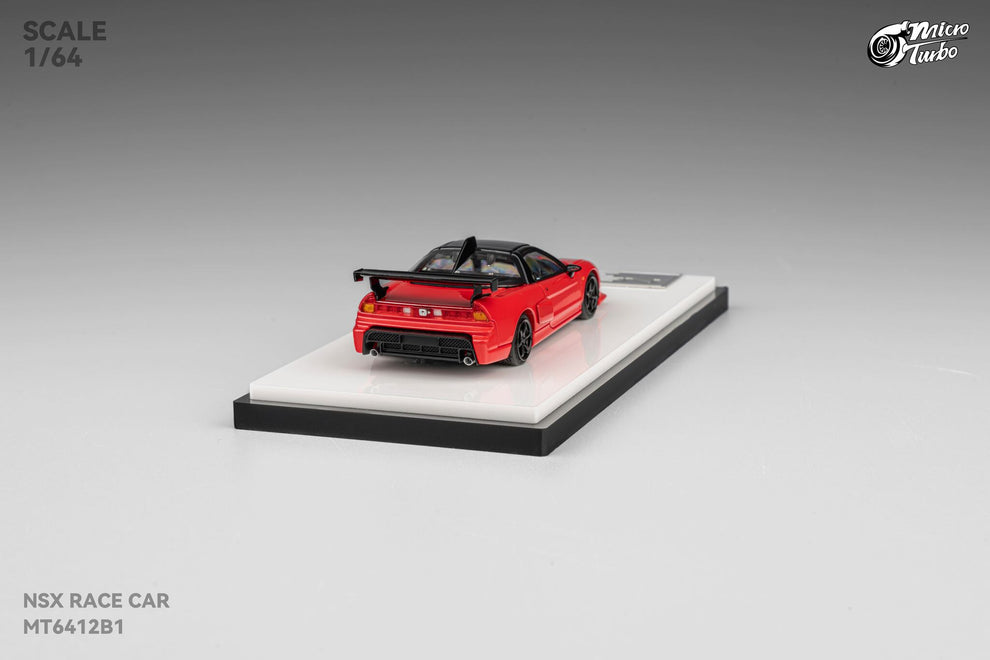 Micro Turbo - 1:64 Custom NSX Race Car - Classic Red MT6412B1