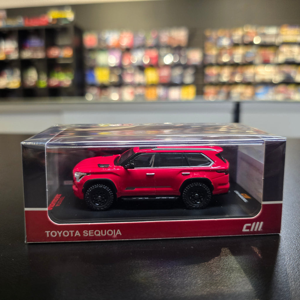 CM Model 1:64 Toyota Sequoia Red CM64-SEQUOIA-05