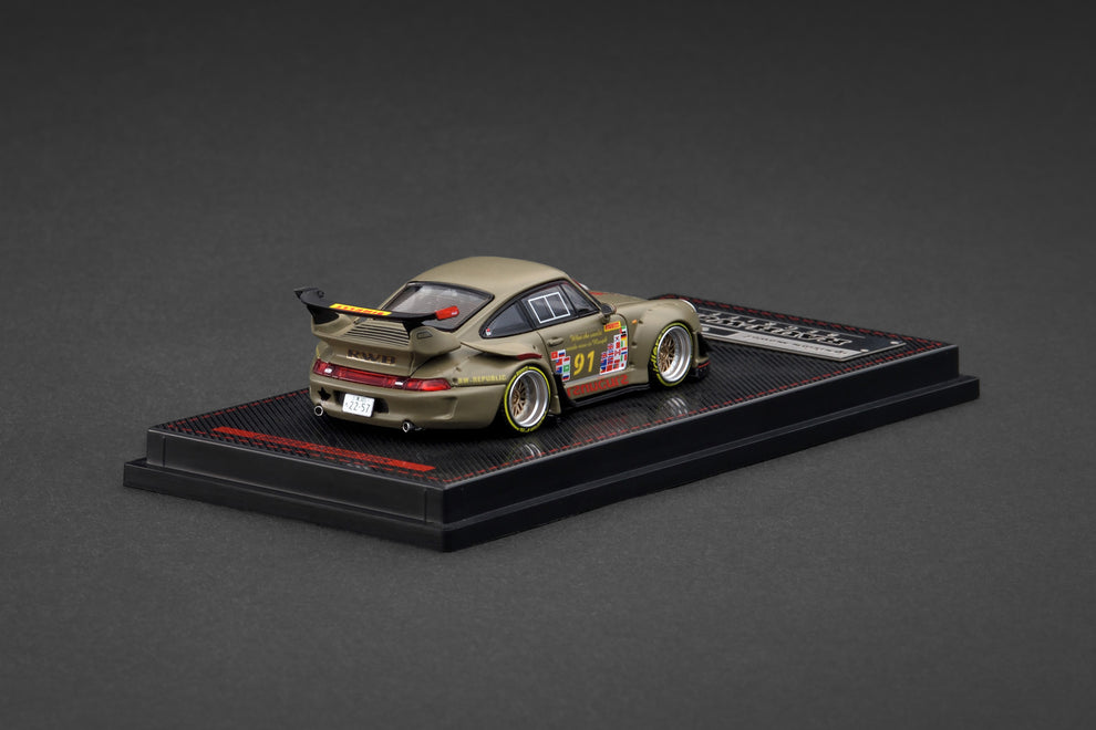 Ignition Model 1/64 RWB 993 Matte Green IG3873