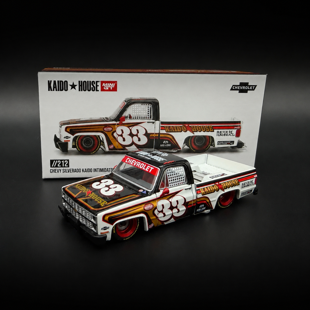 Kaido House Chevrolet Silverado KAIDO Intimidator V1 – White w/ Brown Two-tone #212