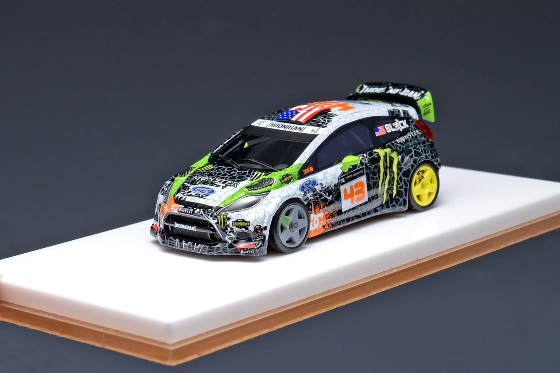 Mini Craftsman 1/64 Ken Block Fiesta Resin Model