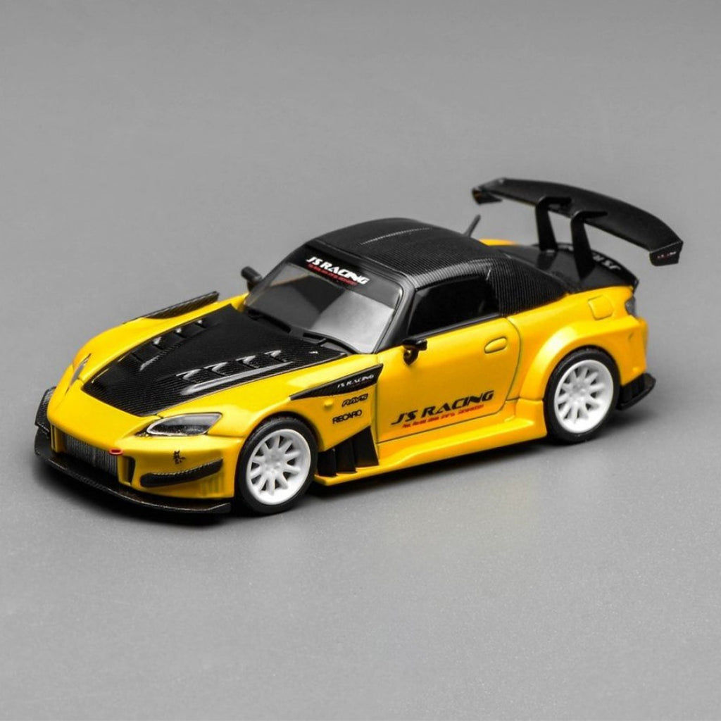 Motorhelix 1/64 Honda S2000 J‘s Racing New Indy Yellow Pearl