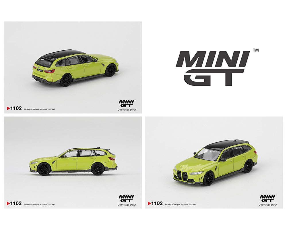 Mini GT 1:64 BMW M3 M Performance Touring – Sao Paulo Yellow #1102