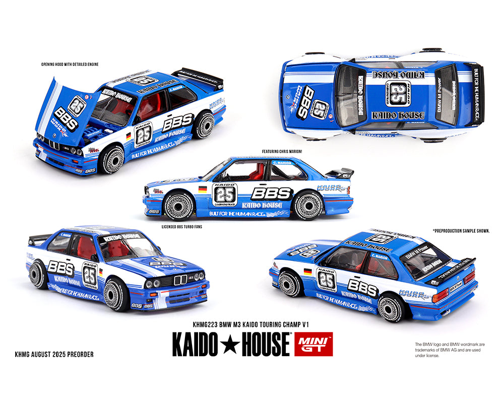 Kaido House GT BMW M3 Kaido Touring Champ V1 – Blue/White