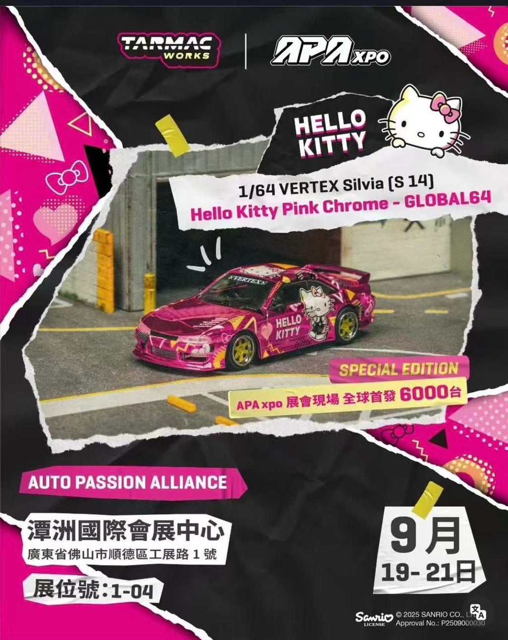 TAMAC WORKS 1/64 Vertex Silvia Hello Kitty APA XPO Foshan Limited