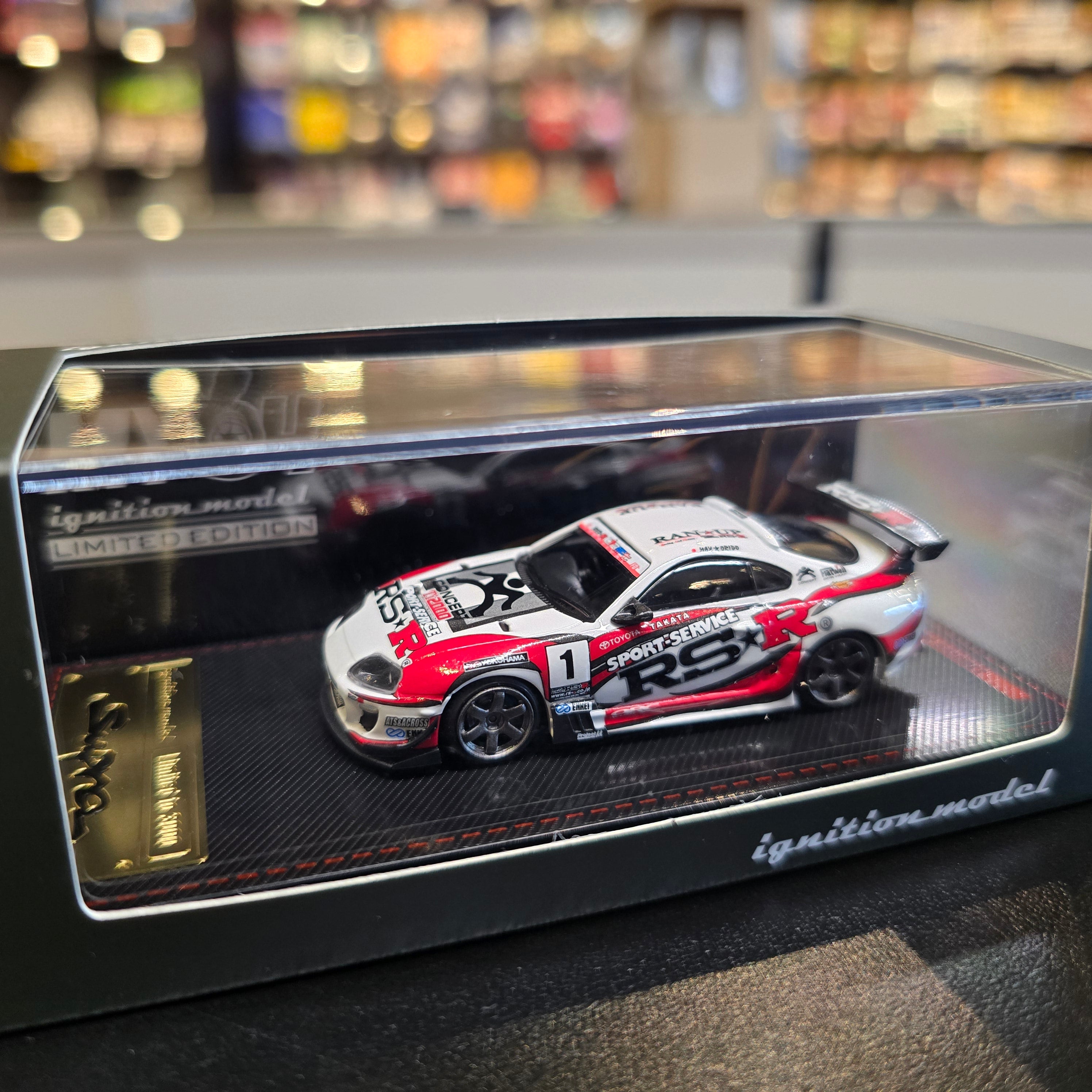 Ignition Model 1/64 Toyota Supra (JZA80) RZ – White Malaysia Exclusive IG3842