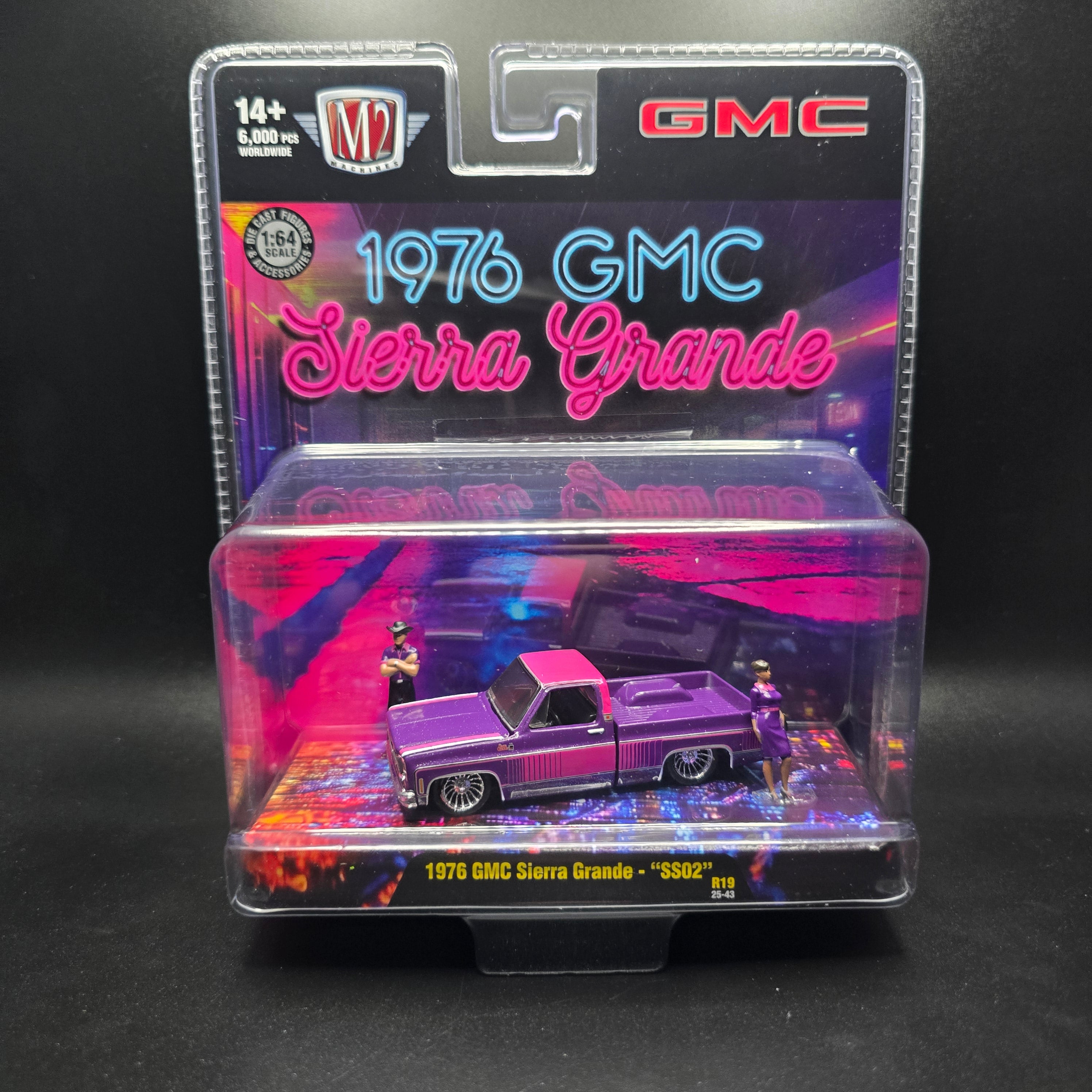 M2 Machines 1976 GMC Sierra Grande – “SS02” 1:64 Diorama 2026 Release 19