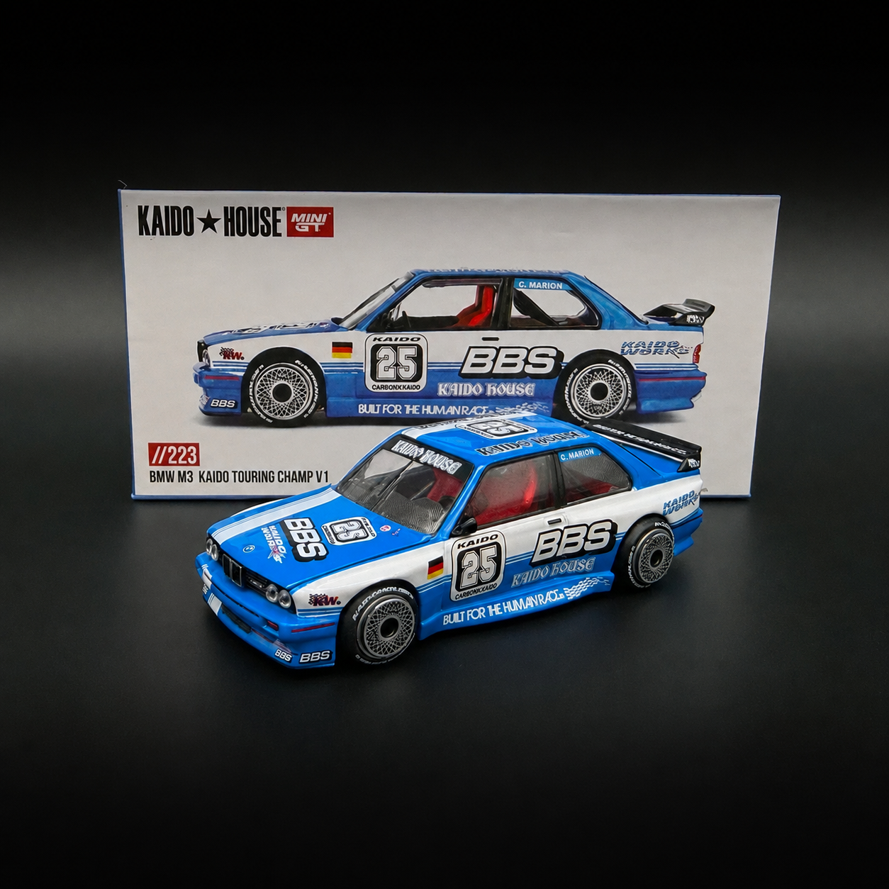 Kaido House GT BMW M3 Kaido Touring Champ V1 – Blue/White