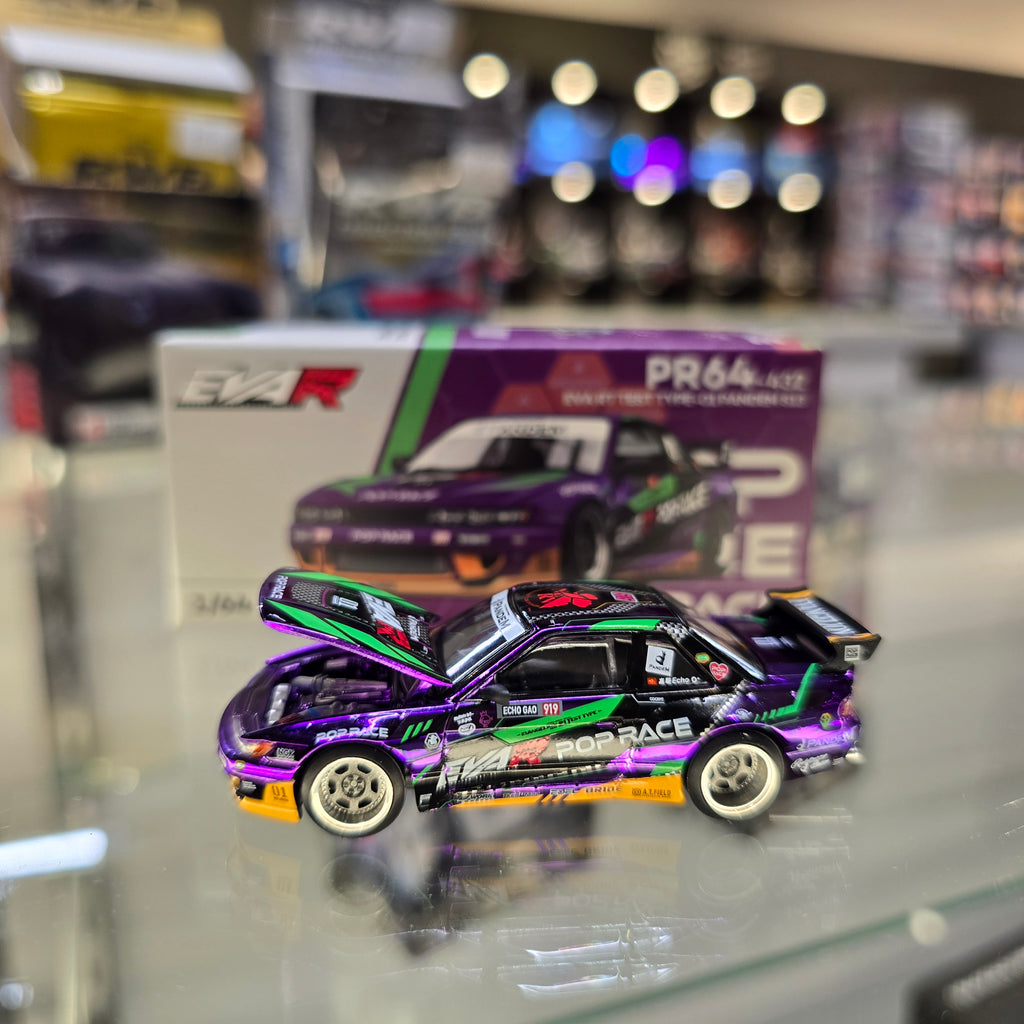 POP RACE 1/64 PANDEM S13 EVA RT TEST TYPE-01 PR640432