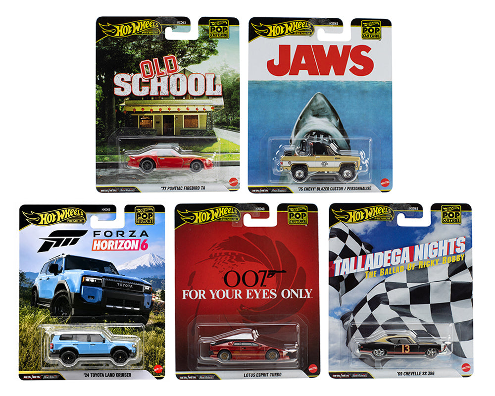 Hot Wheels 1:64 Pop Culture T Set 2026 Assortment