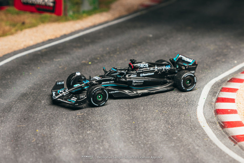TARMAC WORKS GLOBAL64 1/64 Mercedes-AMG F1 W14 E Performance Italian Grand Prix 2023 George Russell T64G-F064-GR2