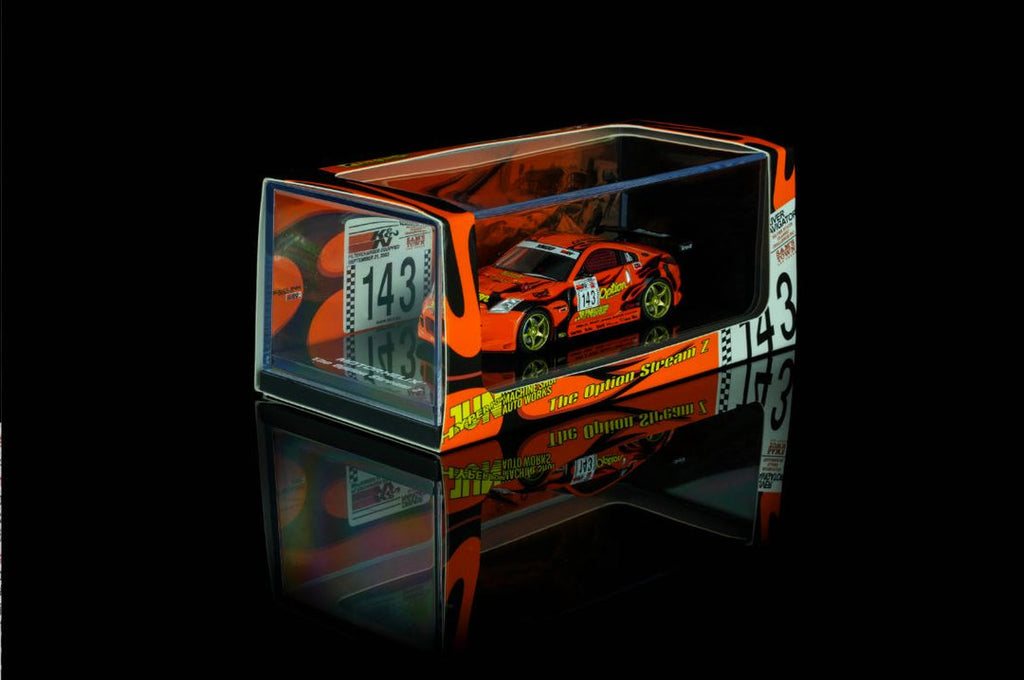 MOTORHELIX × Mr.Hiro × Option 1/64 Nissan Fairlady Z "Option Stream Z" 02 (Z33) M63851