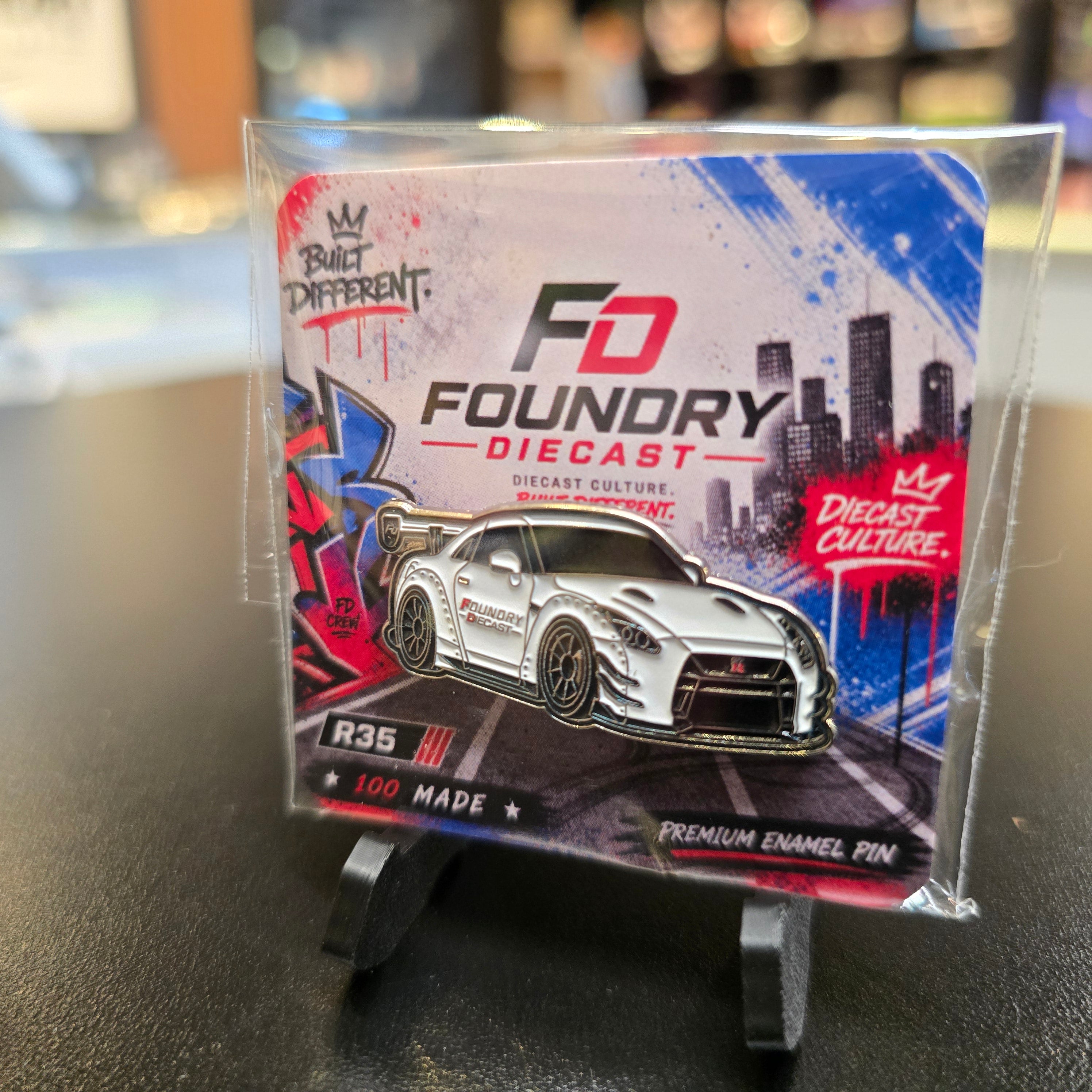 Foundry Diecast Limited Run Premium Enamel Pin