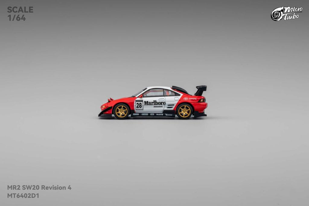 Micro Turbo 1:64 Toyota MR2 SW20 Marlboro Livery
