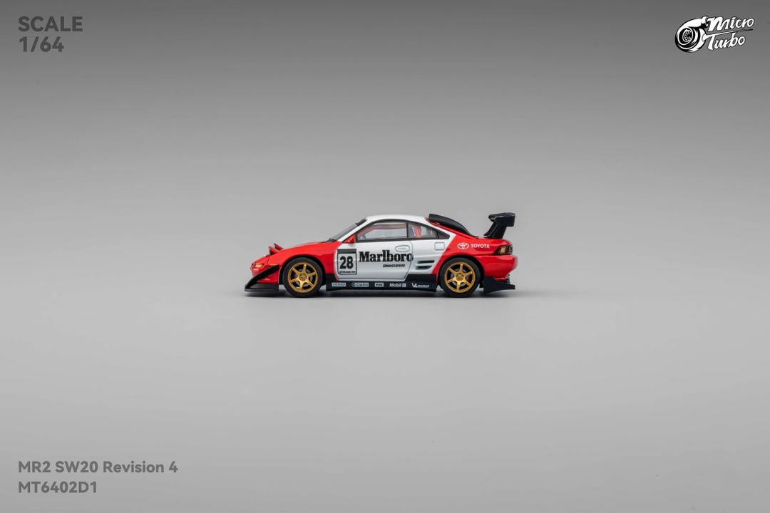 Micro Turbo 1:64 Toyota MR2 SW20 Marlboro Livery