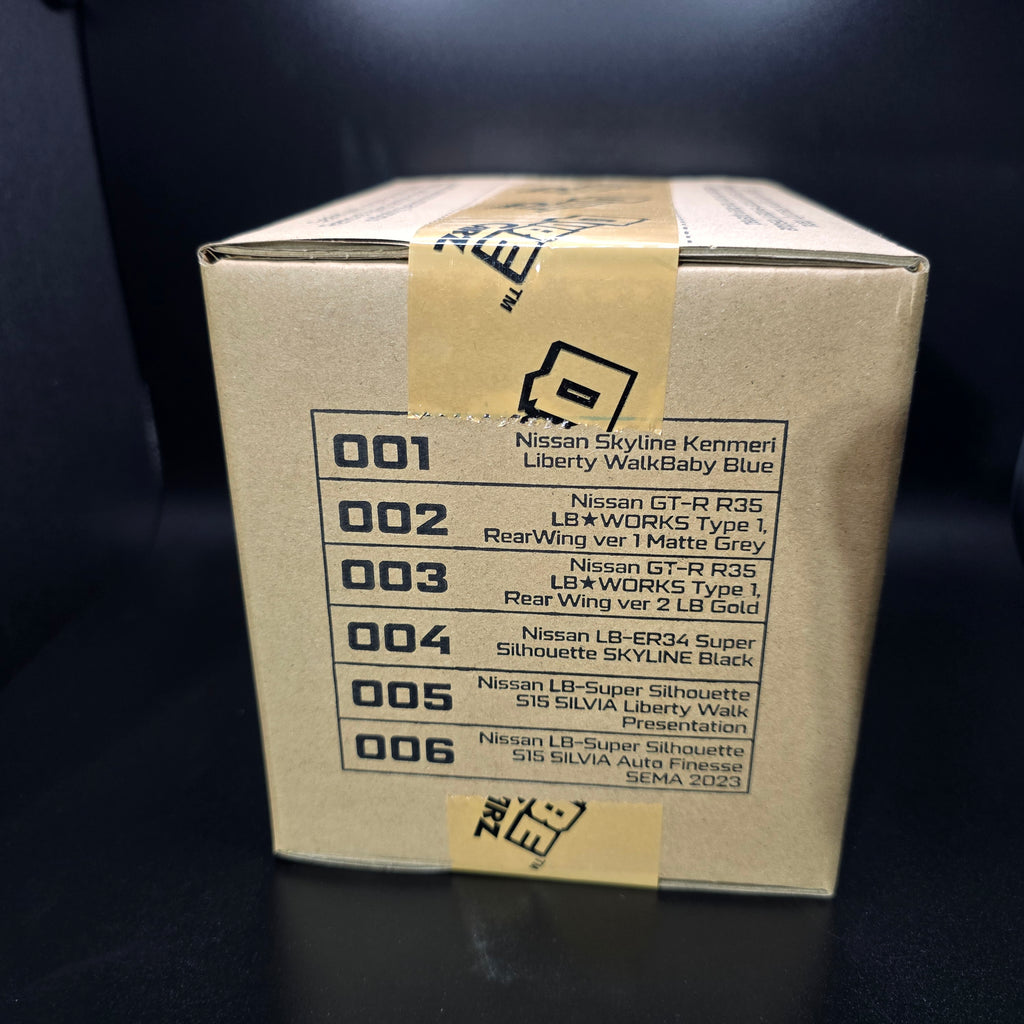 Mini GT QubeCarz Series 1 Liberty Walk Assortment Factory Sealed Case