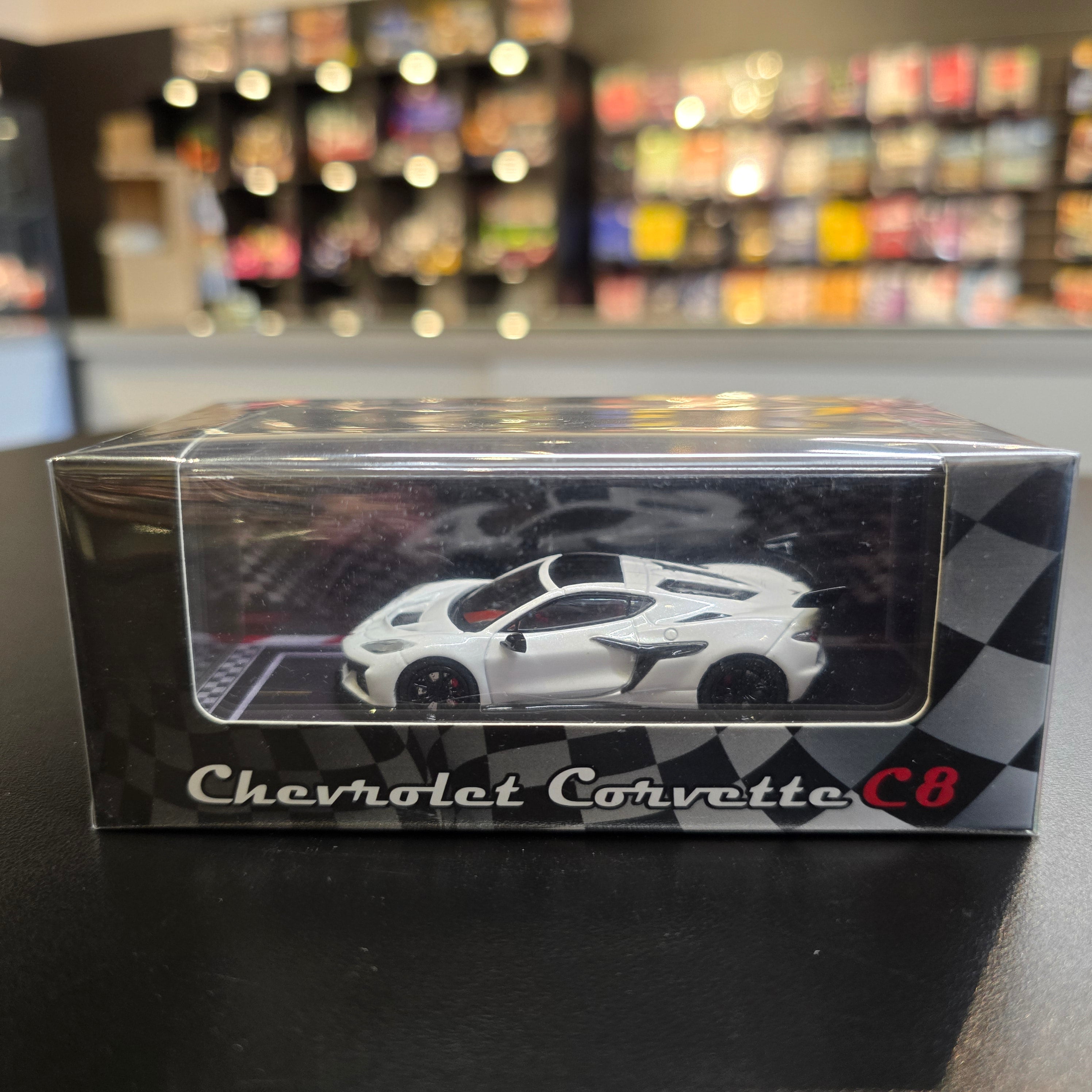 Fine Works 64 1/64 Corvette C8 ZR1 Diecast model