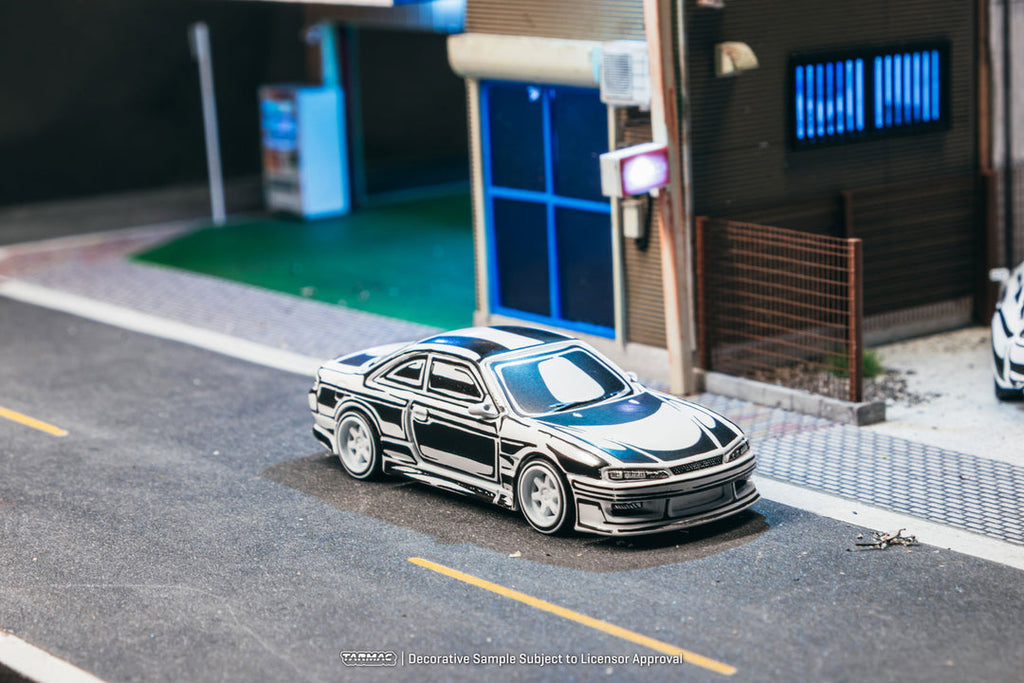 TARMAC WORKS GLOBAL64 1/64 VERTEX Silvia (S 14) - Designed by JOSHUA VIDES T64G-018-JV