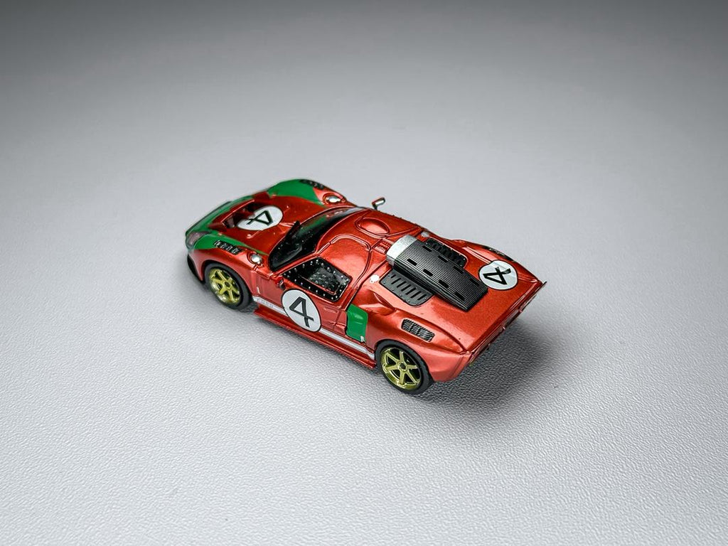Rhino Model RM 1/64 Ford GT40 Engine Hood Cover Diecast model Le Mans Livery