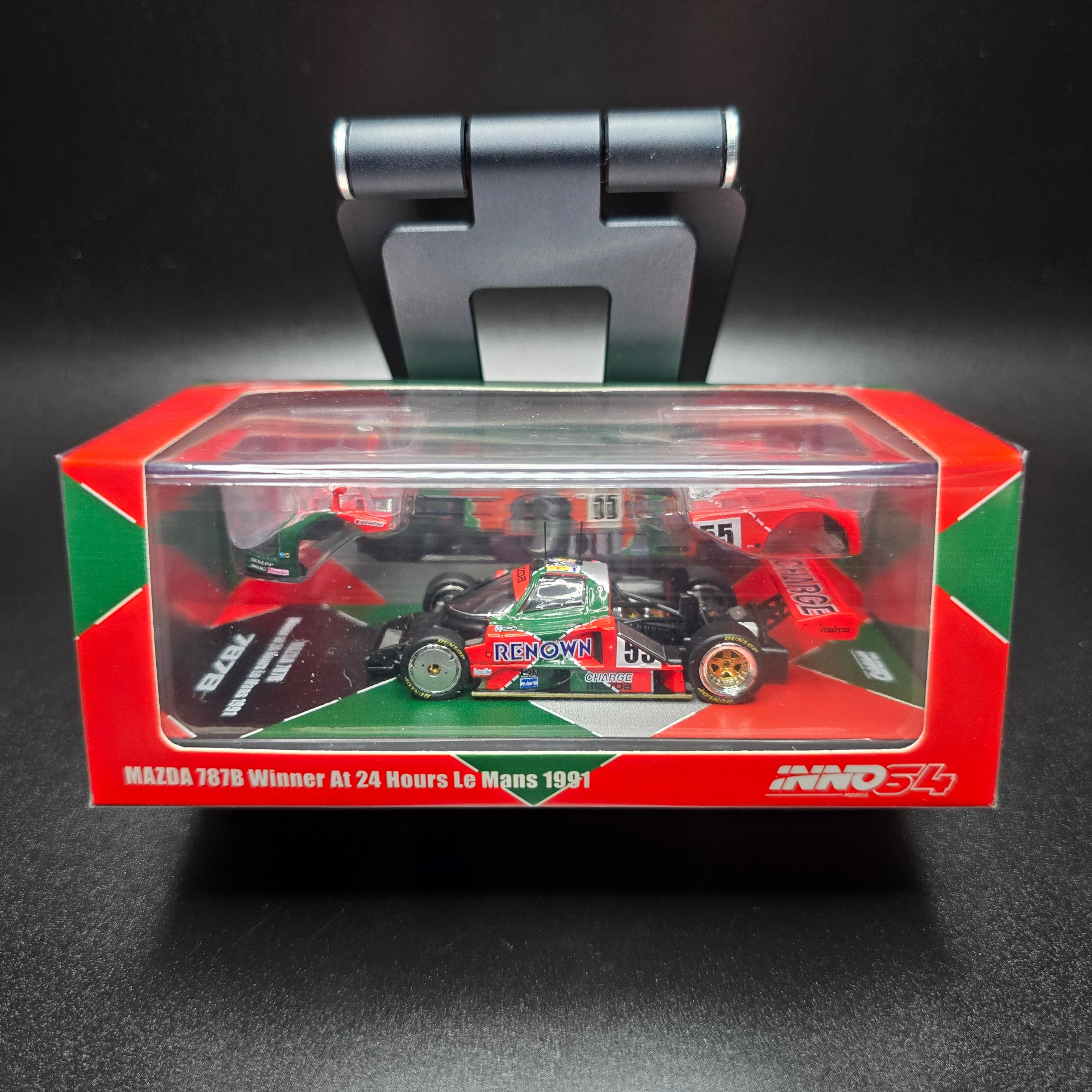 INNO64 1/64 MAZDA 787B Winner At 24 Hours Le Mans 1991 IN64-787B-LM91W