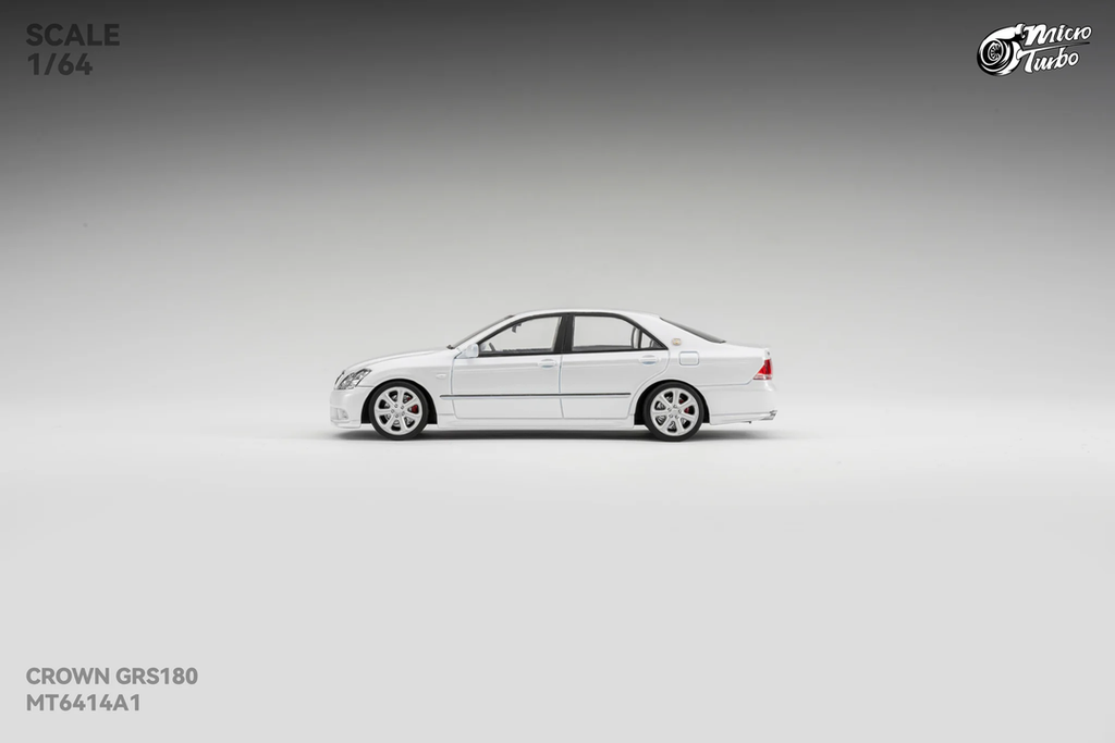 Micro Turbo 1:64 Custom Crown S184 - Metallic White
