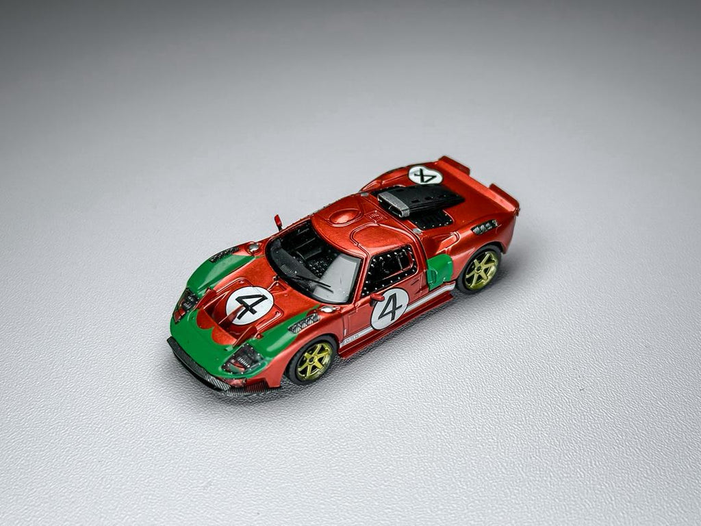 Rhino Model RM 1/64 Ford GT40 Engine Hood Cover Diecast model Le Mans Livery
