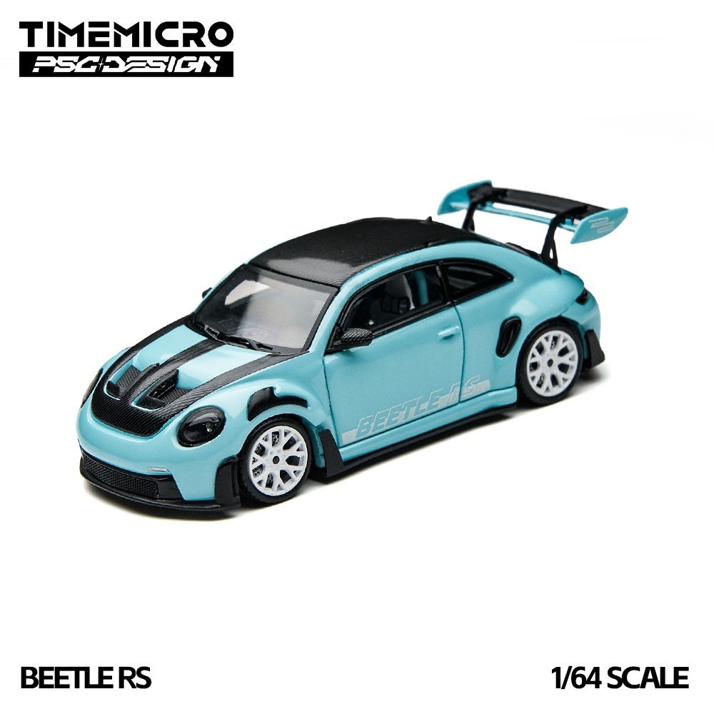 TimeMicro × PSC DESIGN
1:64 Beetle RS - Sky Blue - A replica alloy car model of the Beetle RS