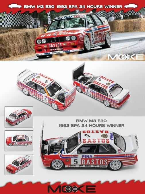 Moke 1/64 BMW E30 M3 1992 Spa 24 Hours Winner #5