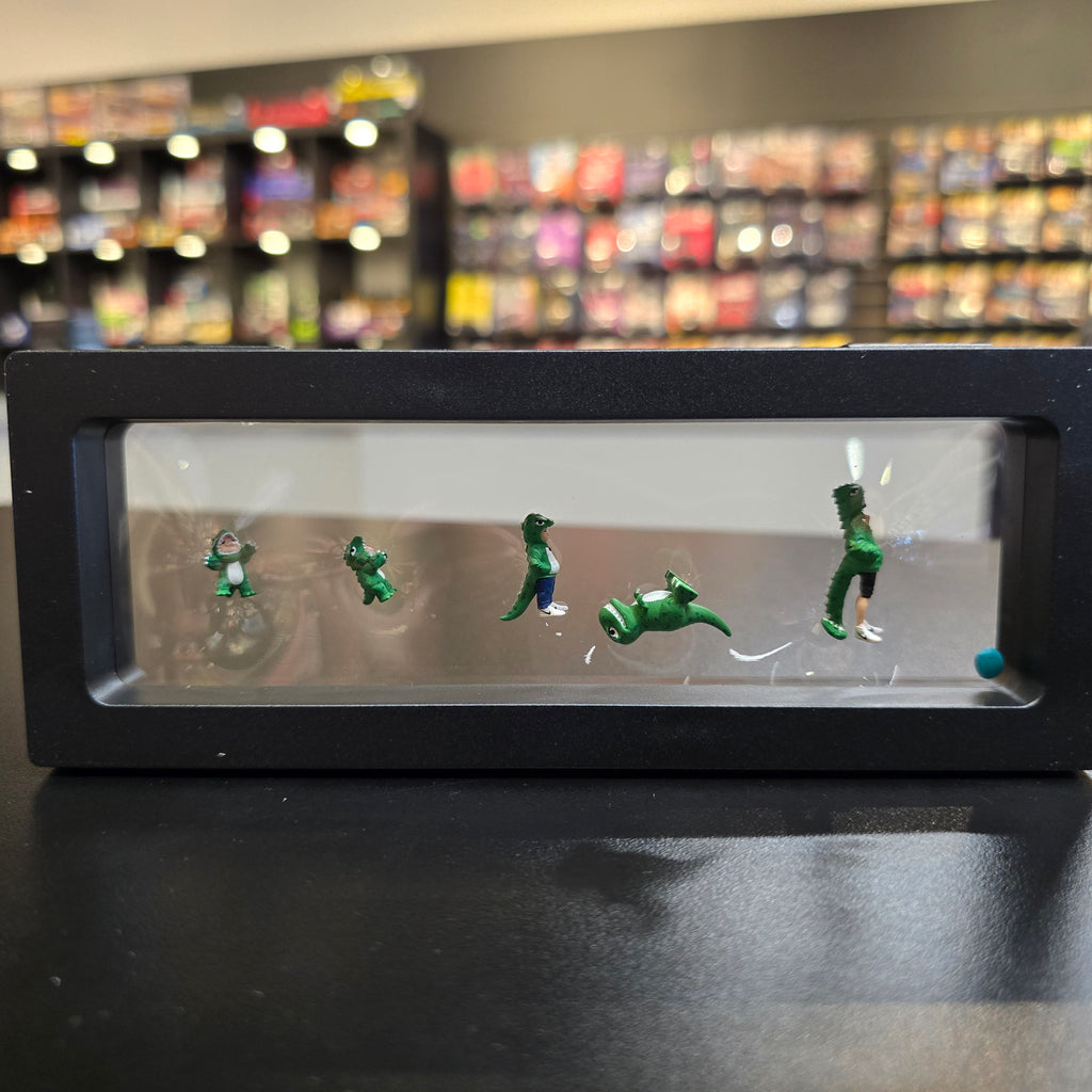 Moreart 1:64 Green Dinosaur Rexy Figure Family Set