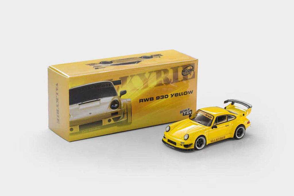MODELMODEL 1/64 RWB 930 Valkyrie Yellow (Paper Box) MM64-RWB930-005