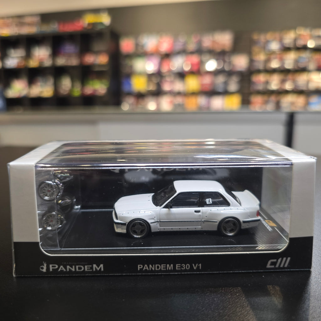CM MODEL 1/64 Pandem M3 E30 Pearl
White CM64-E30-01