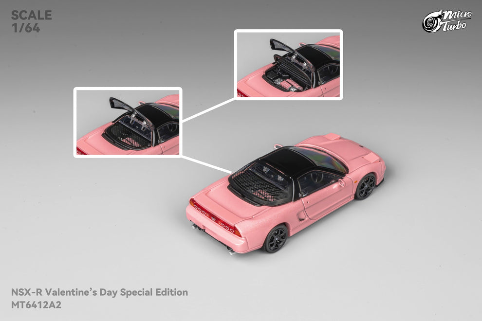 Micro Turbo 1:64 Custom NSX-R NA1 - Metallic Pink MT6412A2