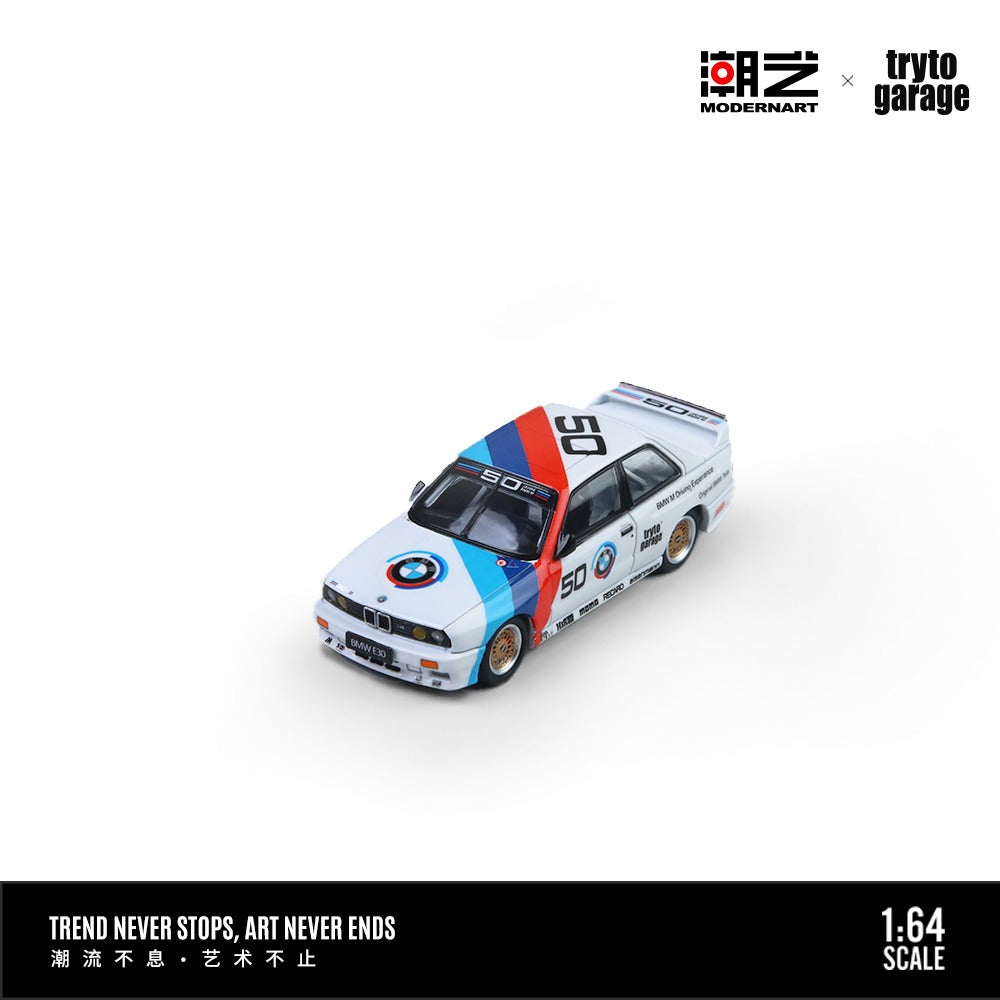 Moderart 1:64 Tryto Garage BMW E30 M3 DTM