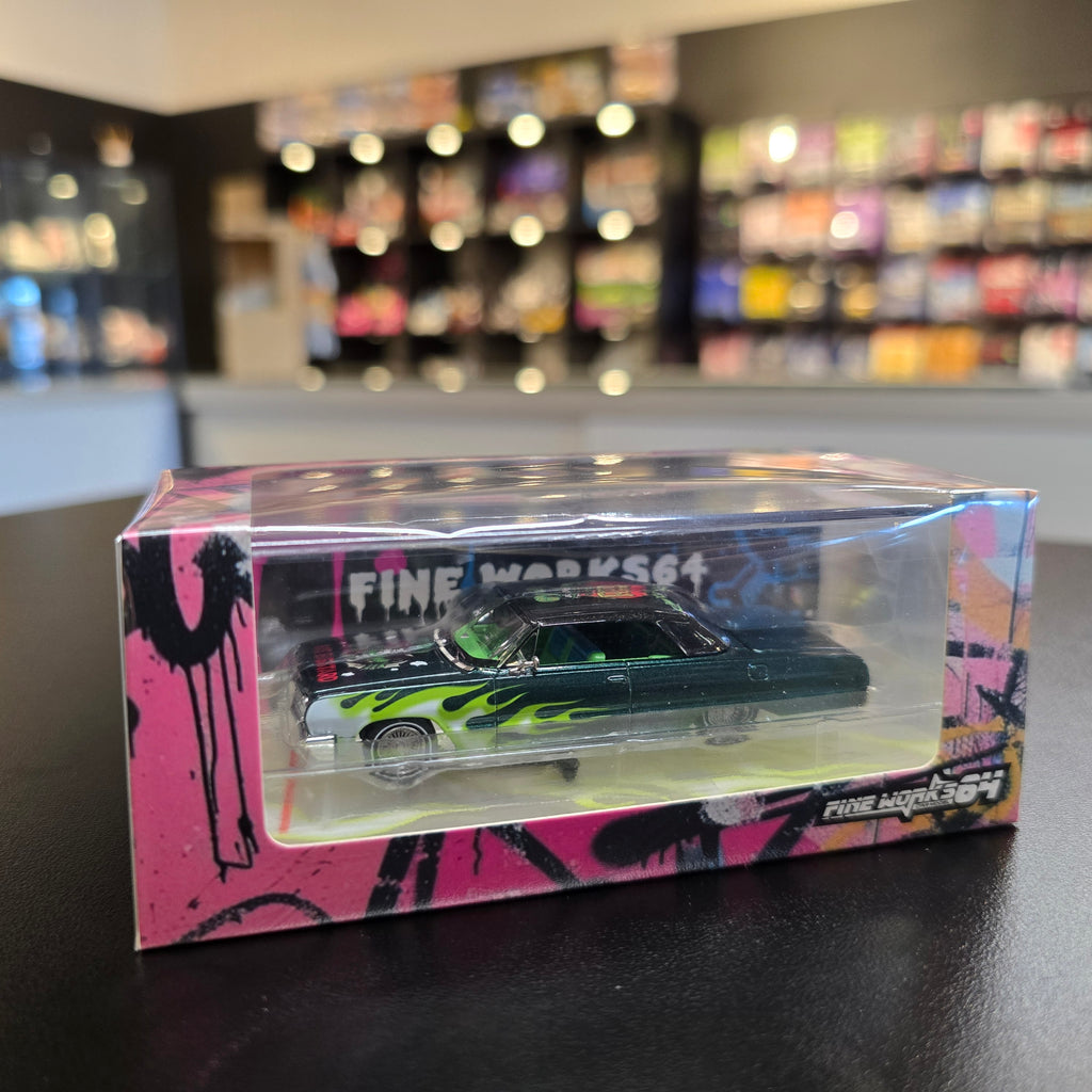 Fine Works 64 Chevrolet Impala West Coast Bouncing Cars Rat Fink 1/64