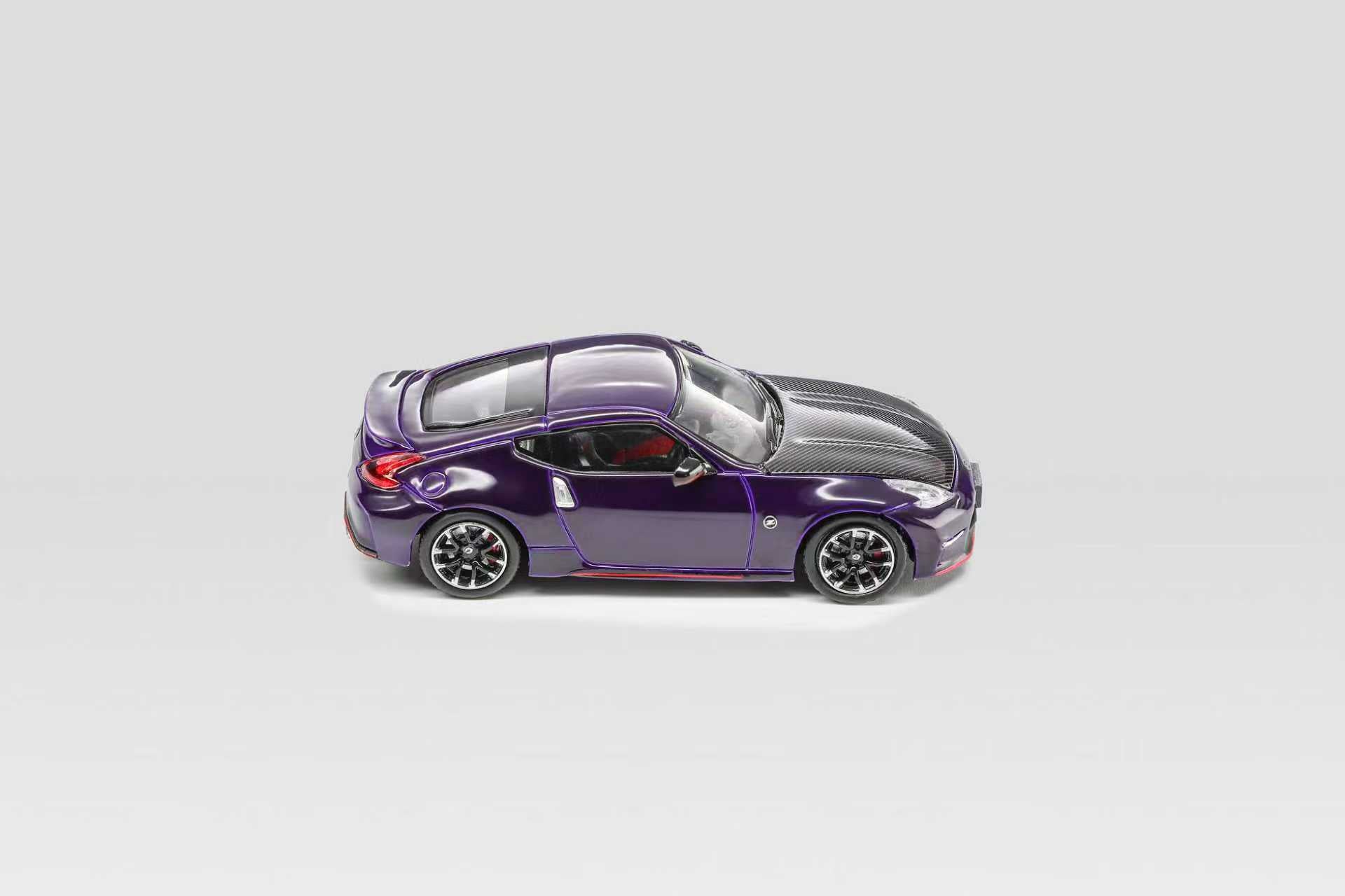 Fuji 1/64 Fairlady Z 370Z Nismo Version Purple Carbon Cover
