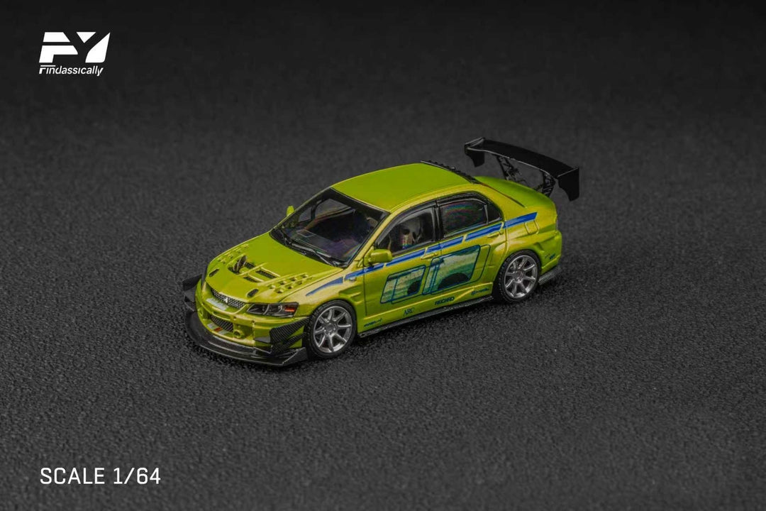 Findclassically 1/64 Mitsubishi 9th Generation Open Hood FNF 2 Brian Livery