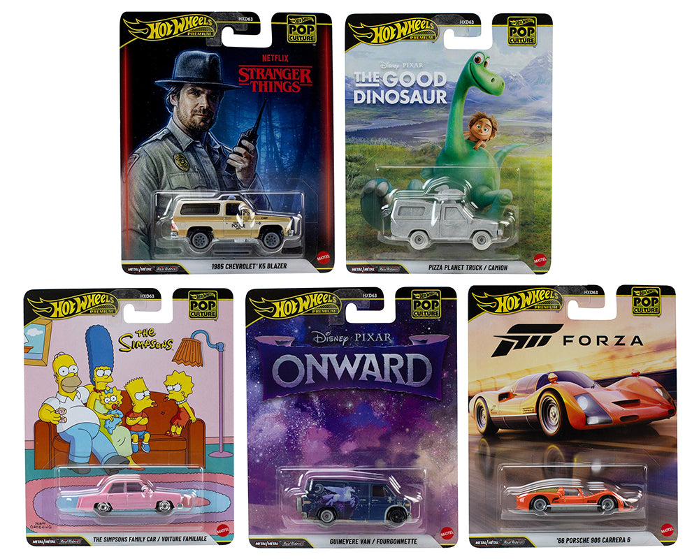 Hot Wheels 1:64 Pop Culture S 2026 Assortment Set of 5