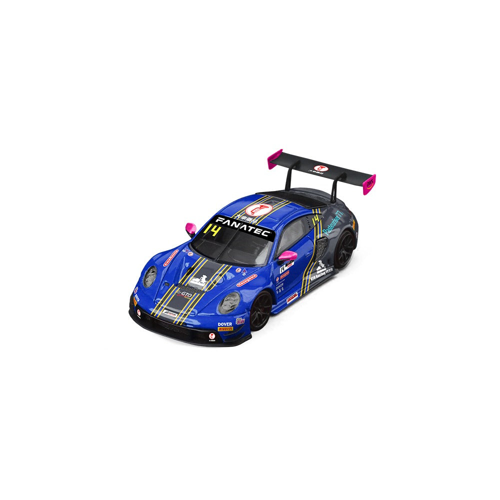 Star Race 1:64 STAR RACE Porsche 911 GT3 R Racing Car Finishings - Alloy Model