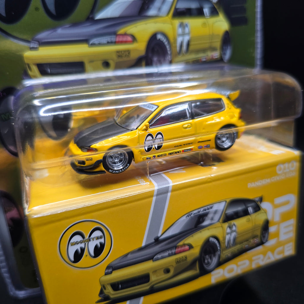 Pop Race Enigma Exclusive Mooneyes Pandem Civic EG6 V1.5 #010