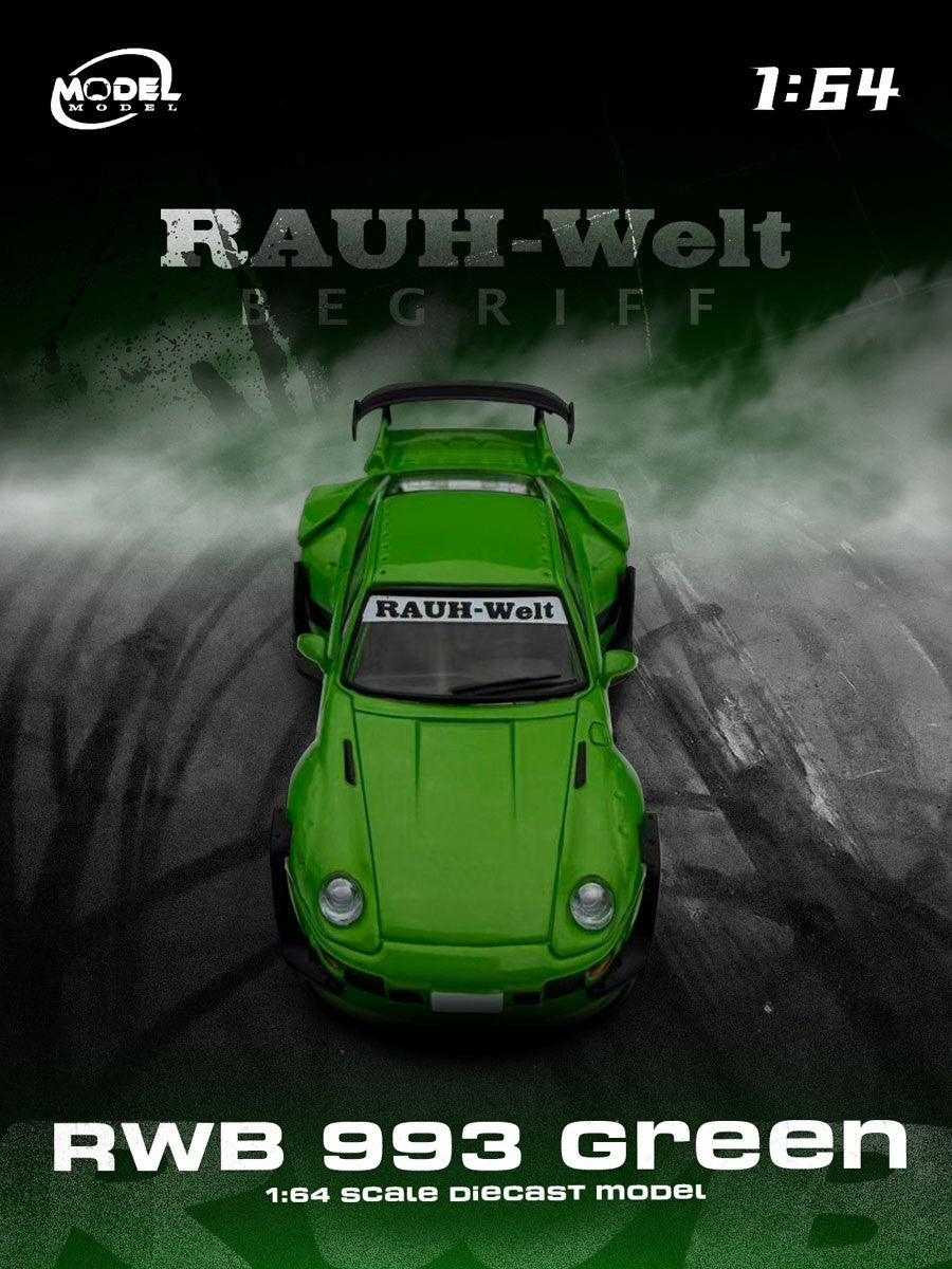 MODELMODEL 1/64 RWB 993 Green MM64-RWB993-008