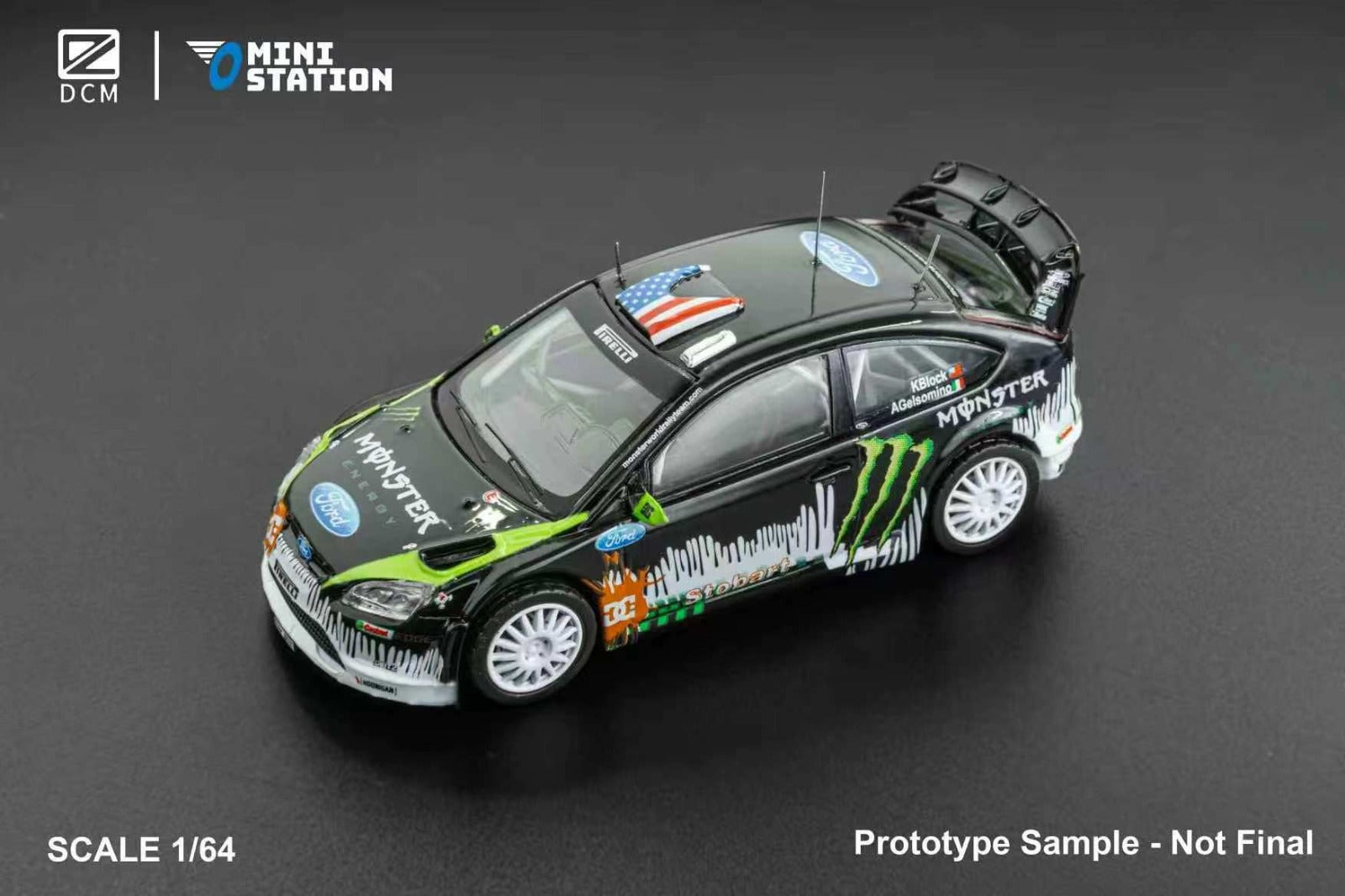 DCM & Mini Station 1:64 Ford Focus RS Ken Block Number 43