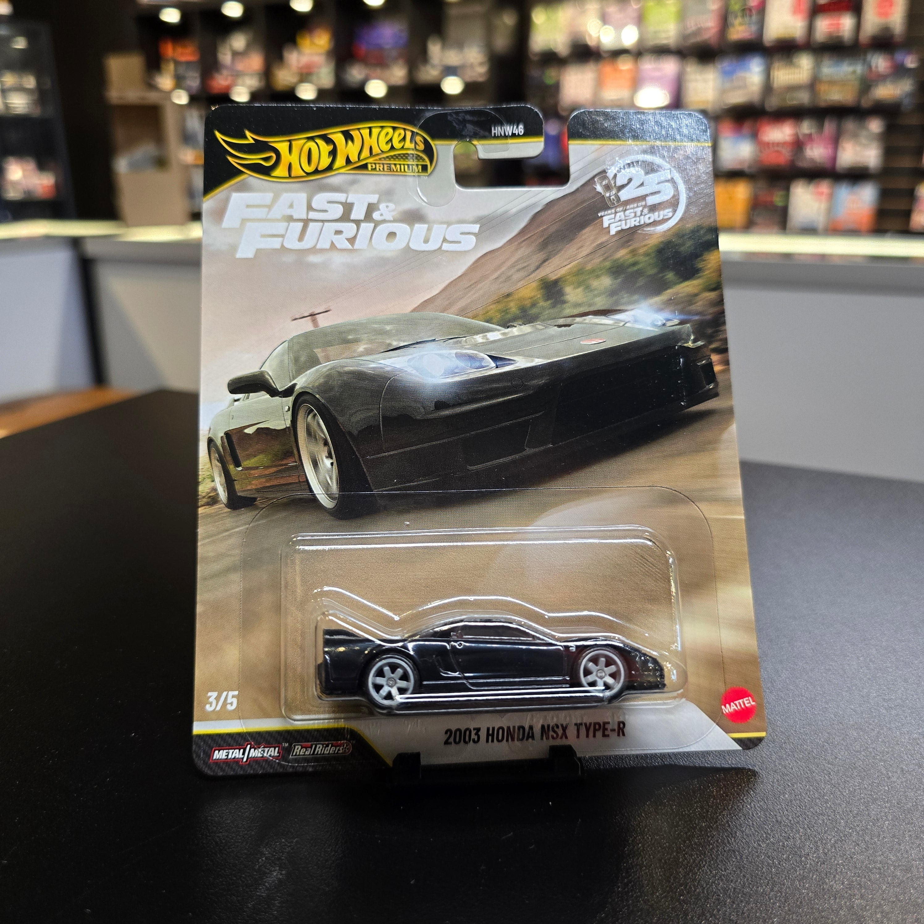Hot Wheels 25 Years of Fast and Furious 2003 Honda NSX Type R