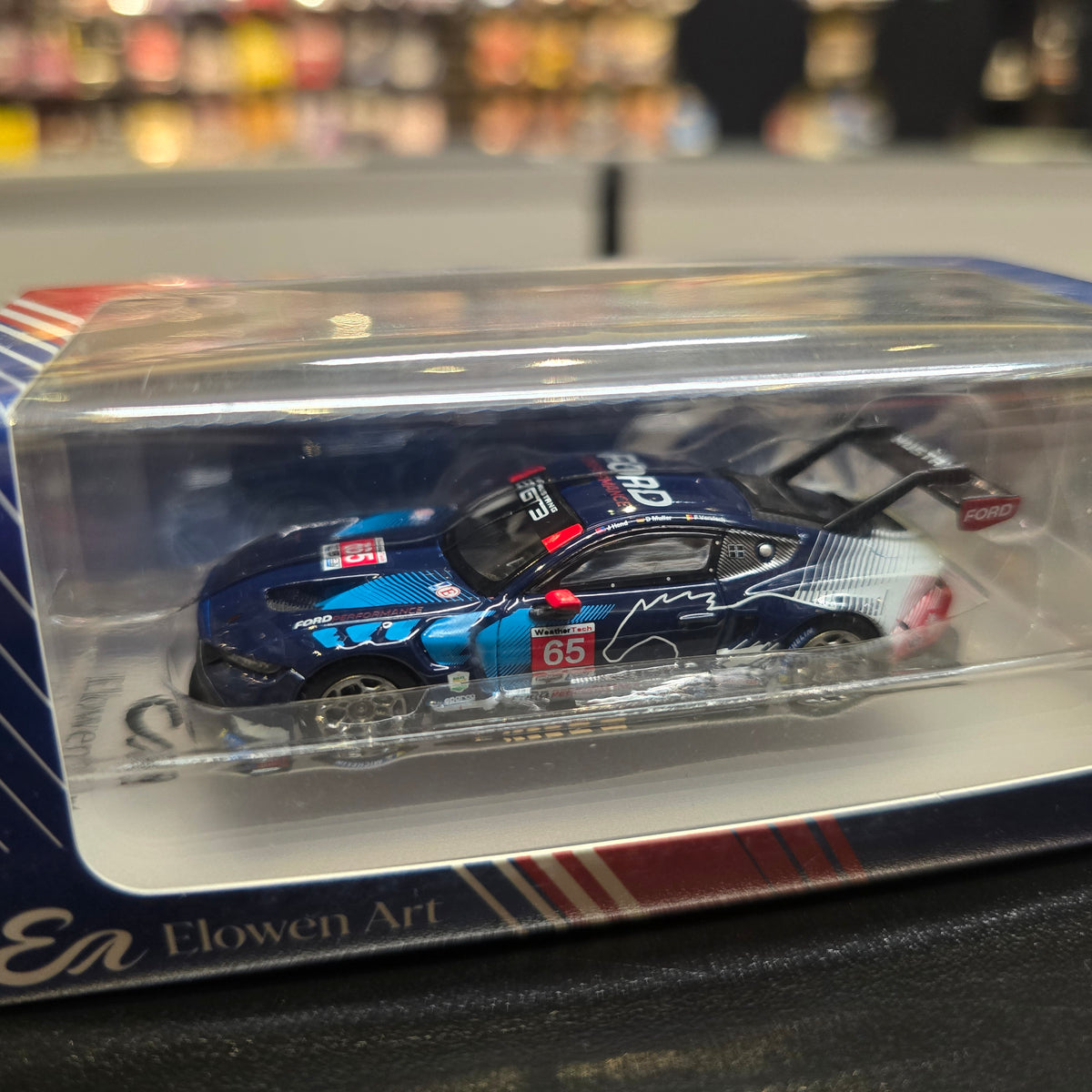 Elowen Art 1/64 Ford Mustang GT3 Race Car Model