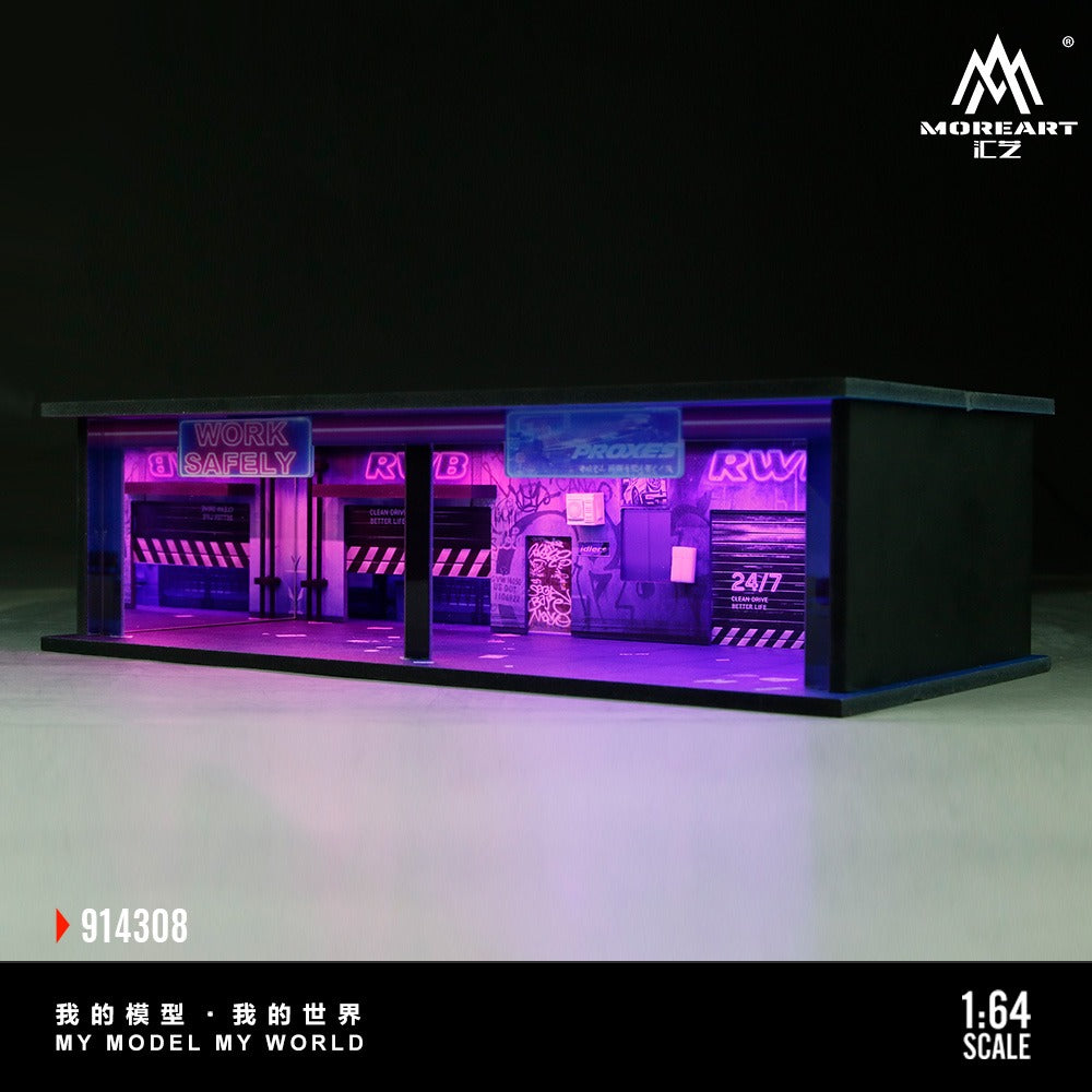 MoreArt 1:64 Cyberpunk Series 06 Scene Diorama