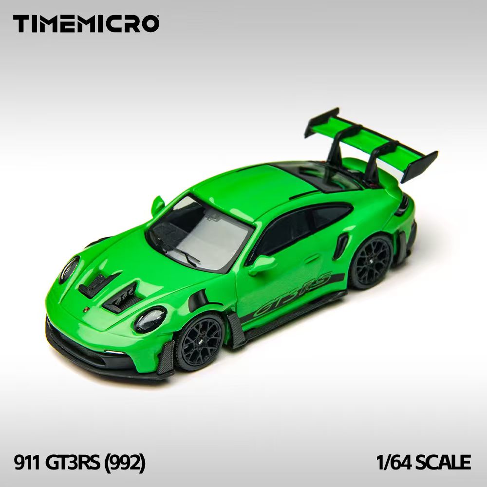 TimeMicro 1:64 Porsche 911 (992) GT3 RS Green