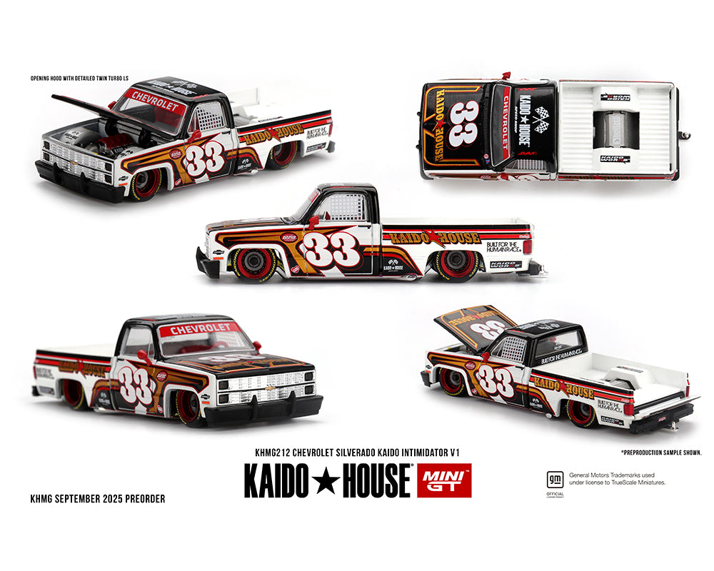 Kaido House Chevrolet Silverado KAIDO Intimidator V1 – White w/ Brown Two-tone #212