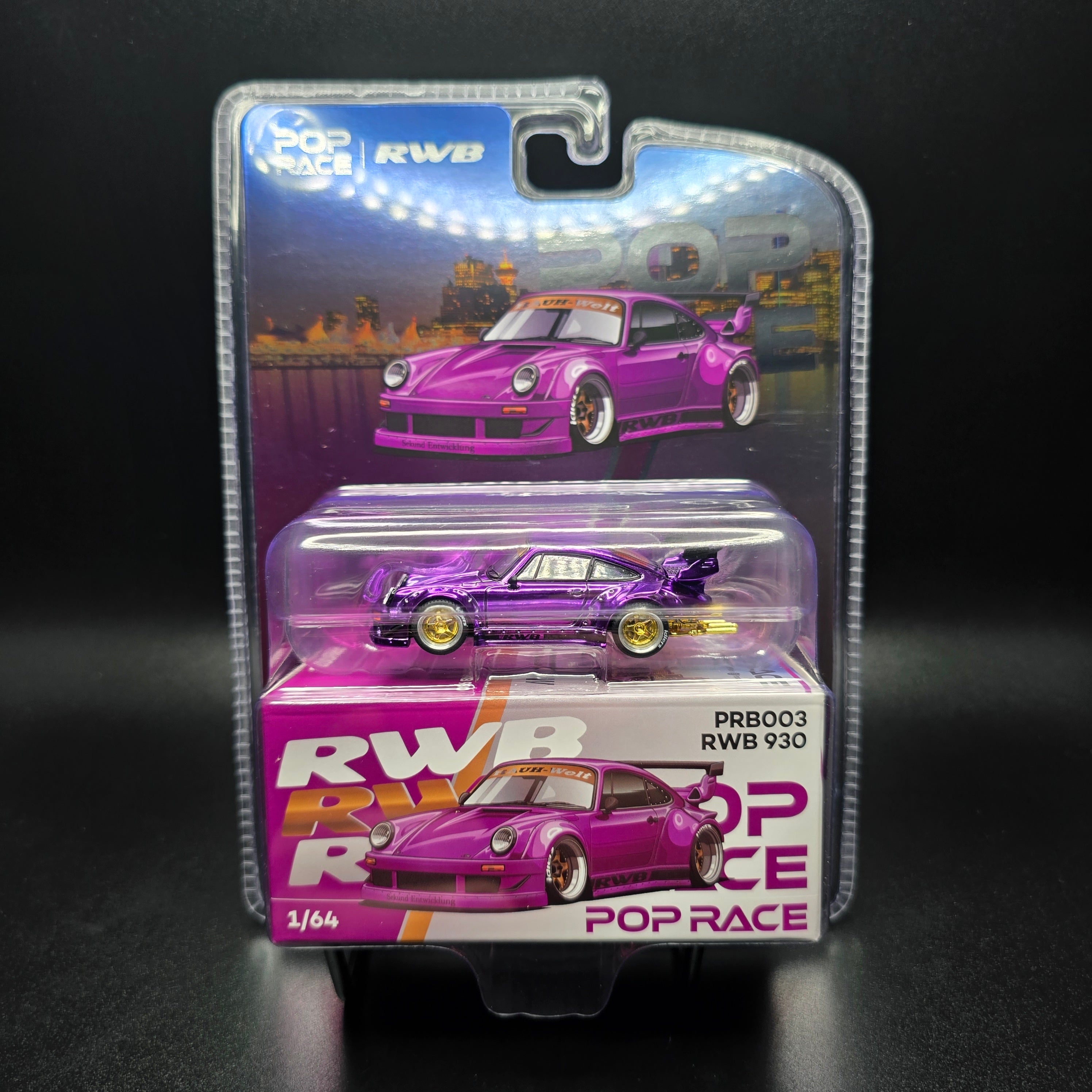 Pop Race 1:64 Vancouver Event RWB 930 PRB003