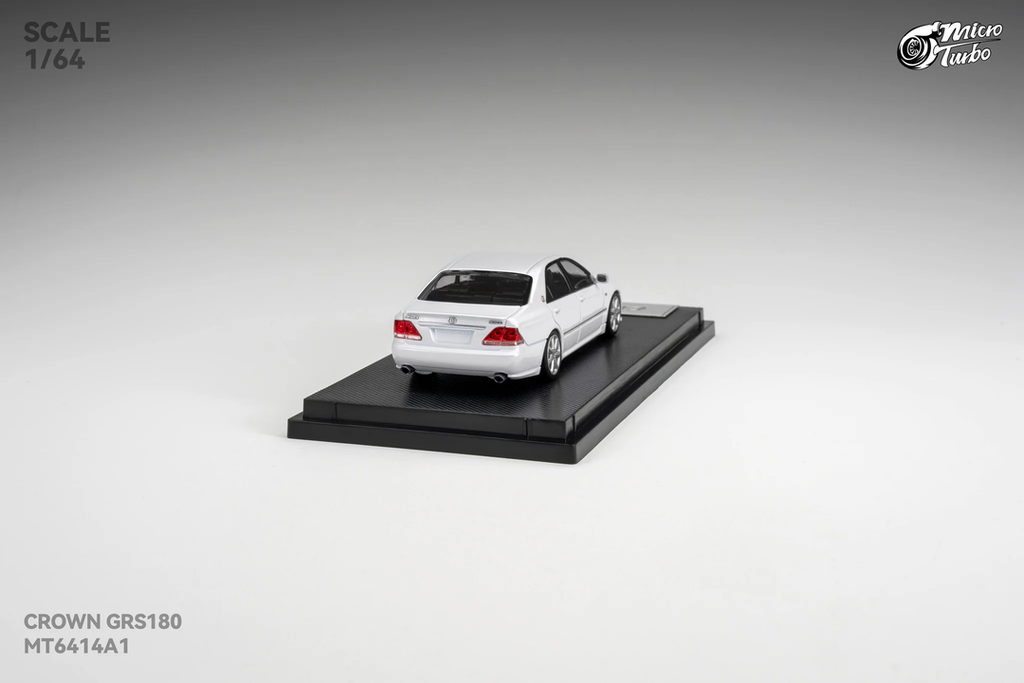 Micro Turbo 1:64 Custom Crown S184 - Metallic White