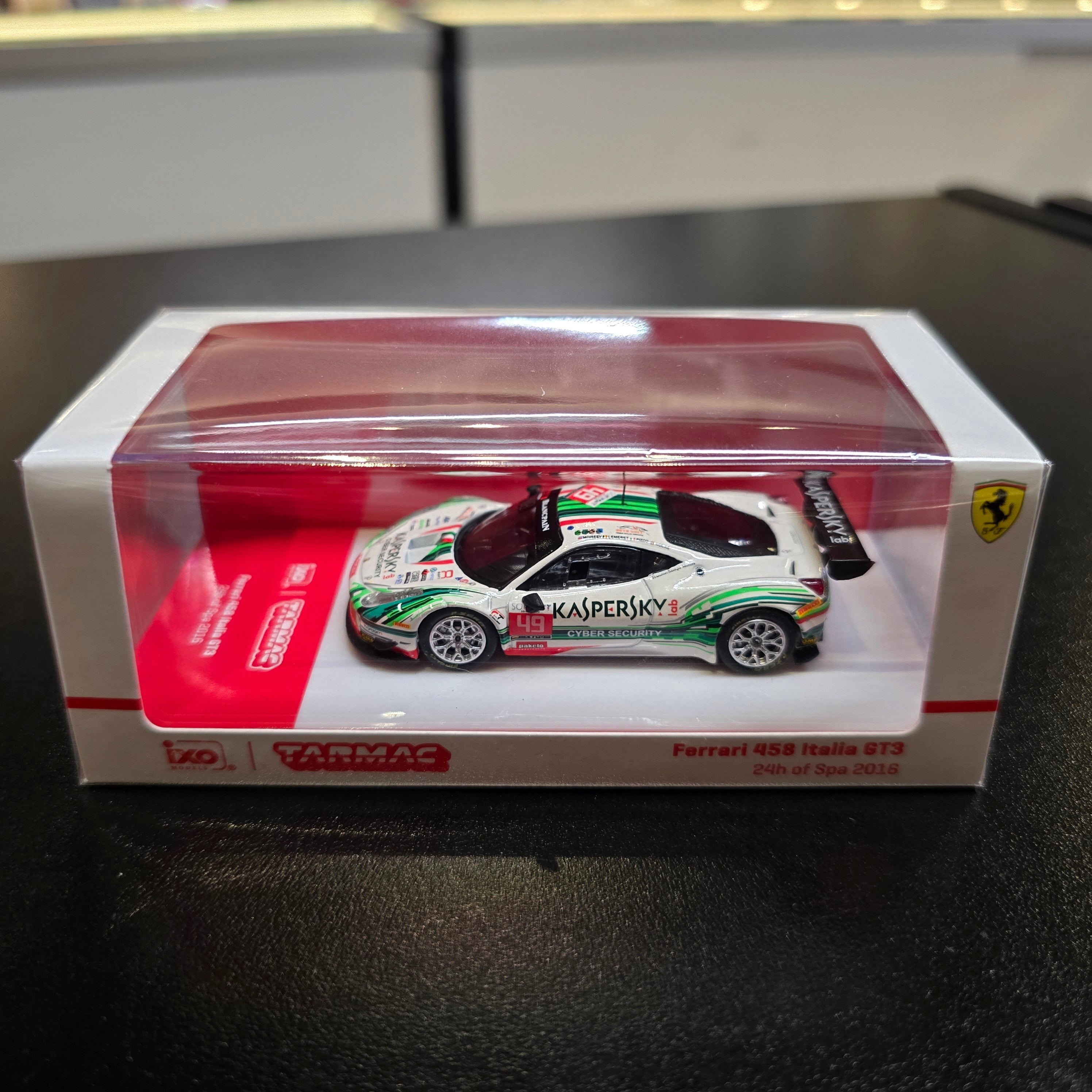 Tarmac Works 1:64 Ferrari 458 Italia GT3 24 hours of Spa 2016