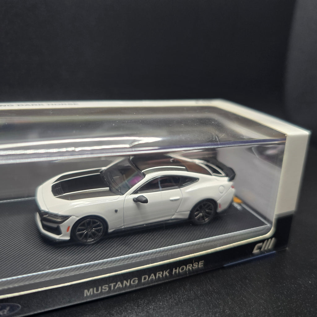 CM MODEL 1/64 Ford Mustang DarkHorse Oxford White CM64-Darkhorse-02